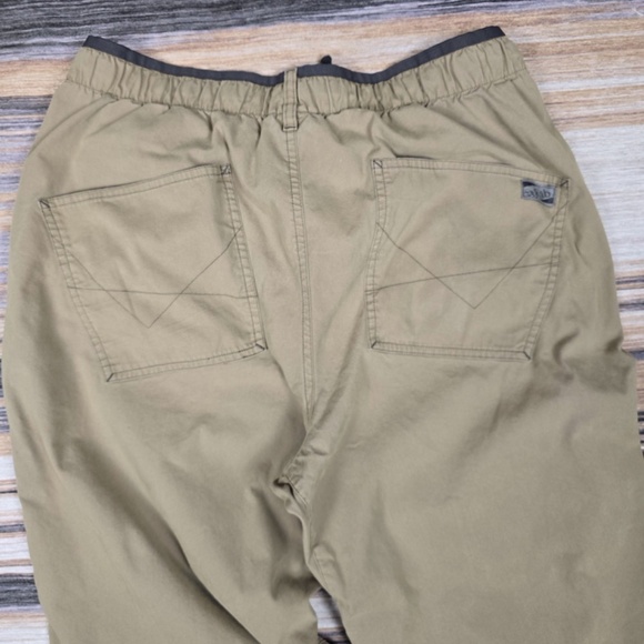 RAB-  Mens 34 X 31 Elastic Drawstring  Waist Zip Fly Capstone Hiking Pants - Picture 3 of 8